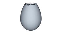 Egg was opened, egg breaks, egg hull(shell), food, food, hen, meal,oeuf