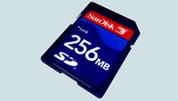 Phototextured SD Card