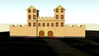 South West Gate Arbeia - Three Storey Towers