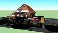 Ermelo - cafe de Veluwe ( met slijterij en shoarmabedrijf)