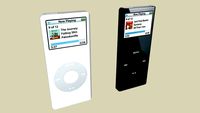 Apple - iPod nano (White and Black)