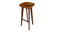 CB-23 Tractor Bar Stool Walnut