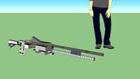 My costum pulse/gauss rifle