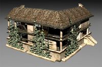 House old village 3d model 3D Model