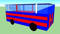 Camioneta hippie del barça