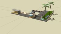 tropica entrance gate