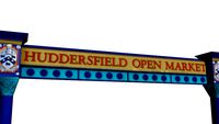 Huddersfield Open Market Sign