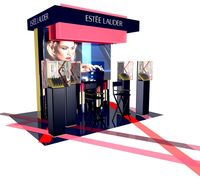 Stand Estee lauder 3D Model