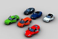 Cars With Interior Pack3