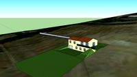 pompignan vue terrain