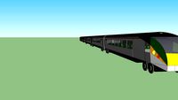 Irish Rail 6 car DMU train ***********NEW************ Improved