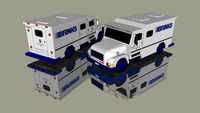 2001 INTERNATIONAL DIMEX 4700 BRINKS