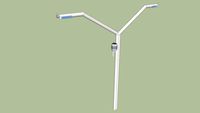 duble street light