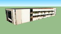 Gebouw in Mexico-Stad, Federaal District, Mexico