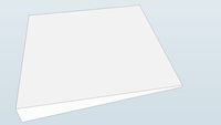 USG - Geometrix 3-D Metal Ceiling Panels, 2x2 3' Wedge Panel Microperforated