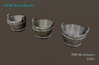 HQ PBR Medieval bucket