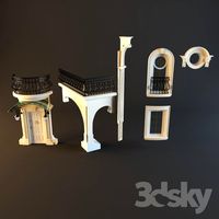 Art Nouveau facade elements