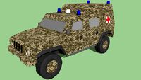 Italian Army Iveco Lince Ambulance