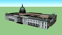 Customs House, Customs House Quay, Dublin, Ireland.