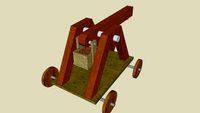 Trebuchet Floating Weight Basket Design- By Jmanorama