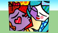 quadro Romero Britto 03