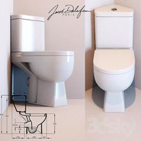 Toilet Jacob Delafon Odeon Up 18557K (E4702), E4741