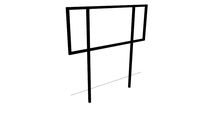 steeldeck safety rail 4' (MDX)