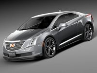 Cadillac ELR 2016 3D Model