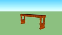 Sofa table (Craftsman medium)
