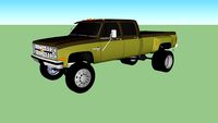 1986 Chevrolet Silverado 4X4 Dually Lifted