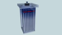 7 Cell 12v (Vehicle 13.8v) Hydrogen Generator LB