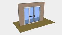 13 Bi-Way - Swing door right