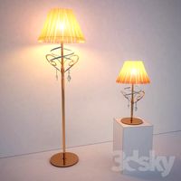 Masca-Table and floor lamps