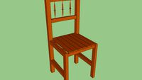 silla rustica