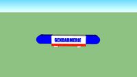 rampe prioritaire classe A pour véhicule de gendarmerie, ...