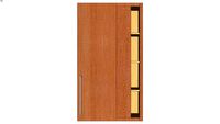 Wall Blind Corner Single Door 54H
