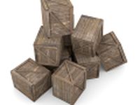 Wooden box 3D Model