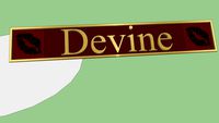 Devine Nameplate