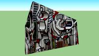 Monument Au Fantome sculpture by Jean Dubuffet