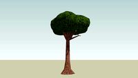 Semi -realistic tree
