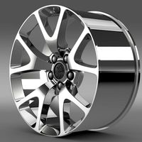 Holden Insignia VXR rim 3D Model