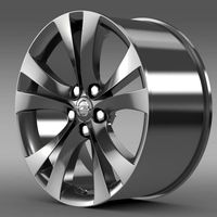 Opel Insignia rim 3D Model