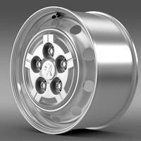 Peugeot Boxer Van rim 3D Model