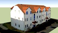 Wohnblock Topasstr. 81-83 in Leipzig Engelsdorf.