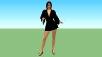 3D Girl Nightwear