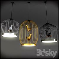 Tweety-LED pendant lamp