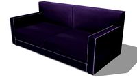 canapé DANDY aubergine, maisons du monde, ref 123686 prix 990