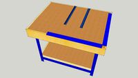 Torsion box assembly / Table saw outfeed table
