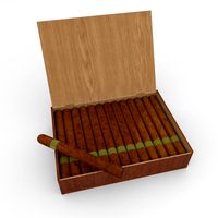 Cigar Box 3D Model