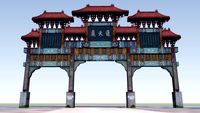 赣州通天岩景区入口